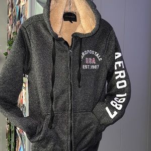 Aero thick fleece lined jacket. Never worn. Perfect condition!!